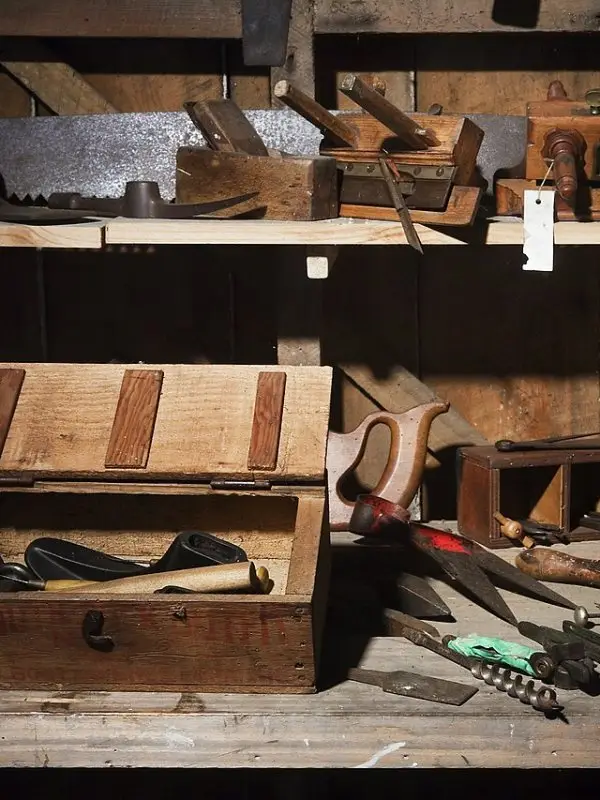 Työkalulaatikko metallia, 3 tasoa